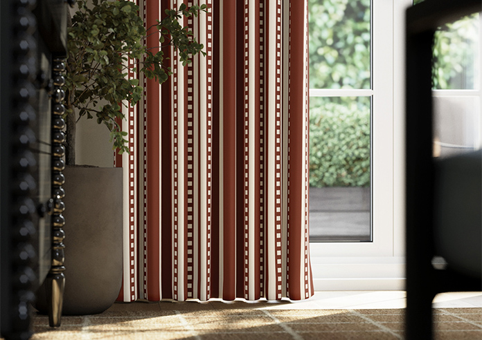The British Stripe Co. Edgar, Teignbridge No.2 - Made to Measure Curtains - Image 5